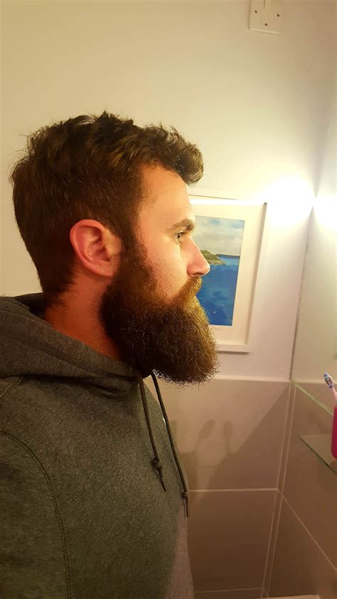 Side Profile Of Me Let Me Know What You Think Beard Styles For Men