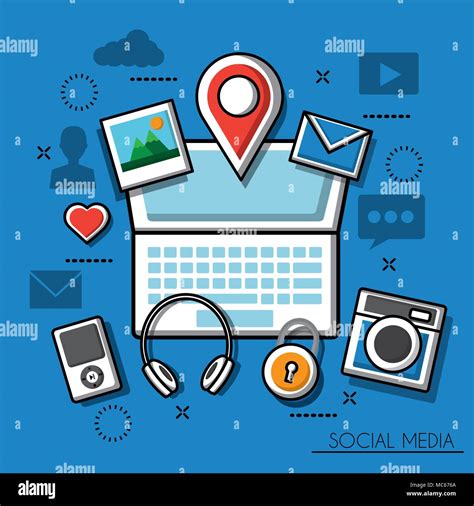 Social Media Networks Stock Vector Image And Art Alamy