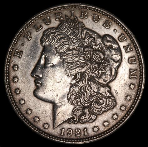 1921 Morgan Silver Dollar Pristine Auction