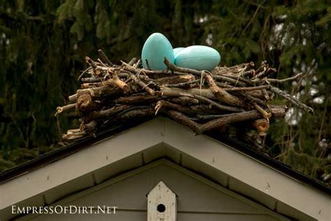 Garden Art Diy Diy Giant Garden Art Bird Nest