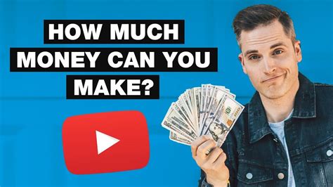 How Much Money Can You Make On Youtube Youtube