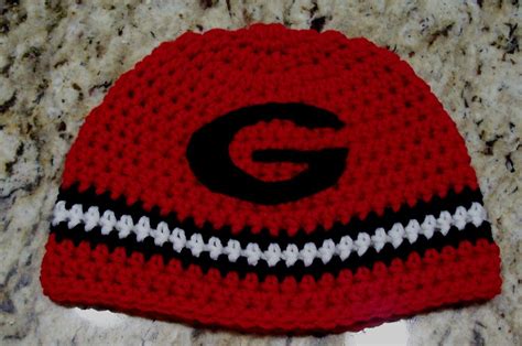 Collegiate Hats Georgia Bulldogs Hats Beanies By Handmadegoods4u2 13