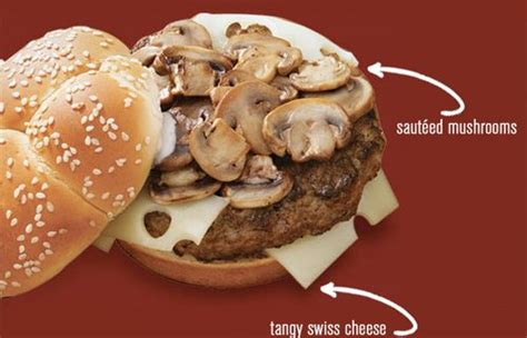 Mcdonalds Mushroom And Swiss Angus Burger Yum Yum Yum