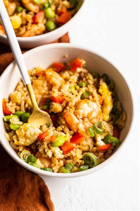 Easy Shrimp Fried Rice Fit Foodie Finds