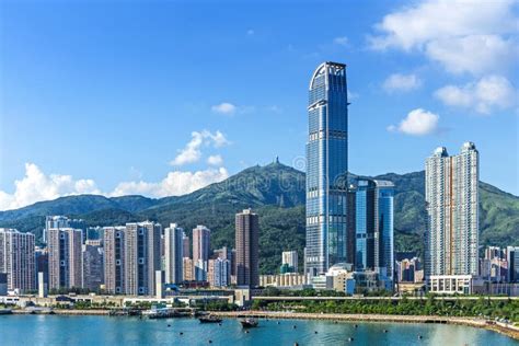 Tsuen Wan In Hong Kong Stock Image Image Of Modern Harbour 32846269