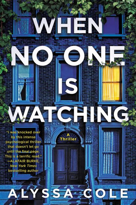When No One Is Watching By Alyssa Cole Best New Thriller And Mystery