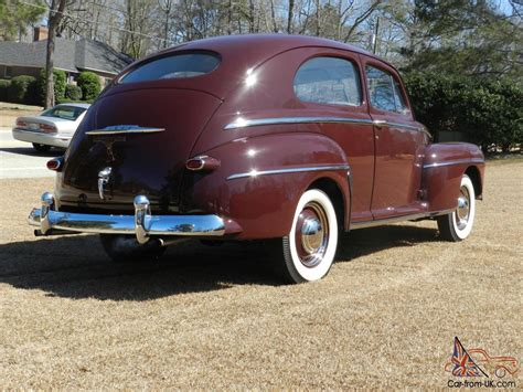 1947 Ford Custom Deluxe 2 Door Sedan Frame Off Restoration