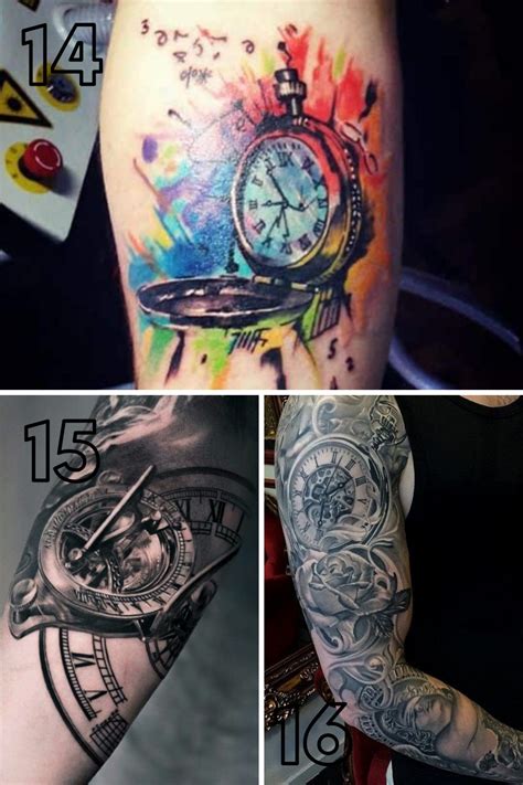 31 Crazy Artistic Clock Tattoo Ideas Tattoo Glee