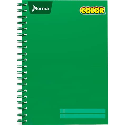 Cuaderno Profesional De Raya Norma Color Doble Arillo 100 Hojas