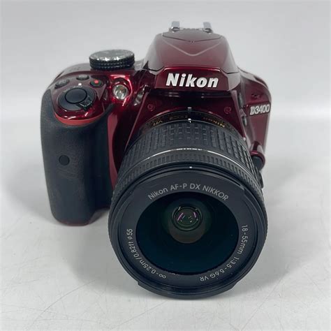 Nikon D3400 242mp Digital Slr Dslr Camera 18 55mm F35 56g Lens Ebay