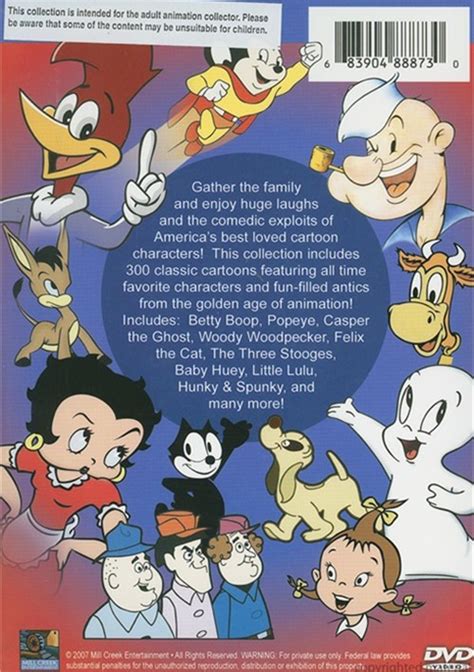 Amazing 300 Classic Cartoon Collection The Dvd Dvd Empire