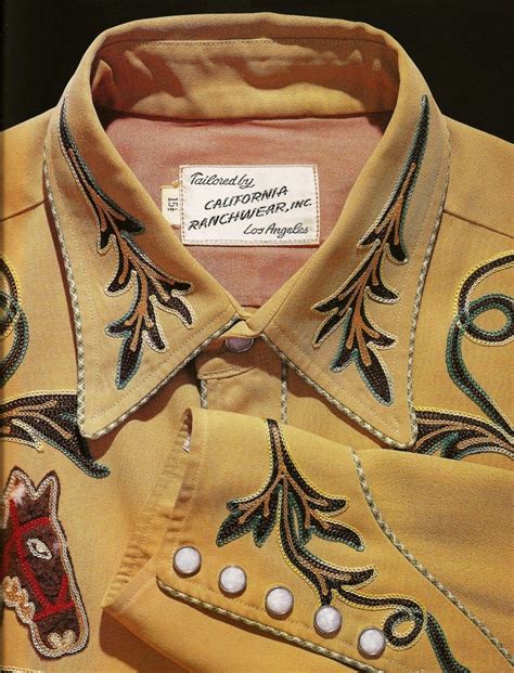 History Of The Western Shirt Vintage Western Wear Fashion Western