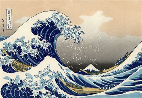The Main Point The Great Wave Off Kanagawa By Hokusai