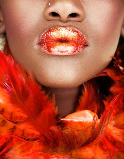 How To Make A Statement With An Orange Lip