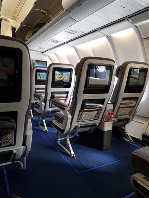 Lufthansa A340 300 Premium Economy Seats Elcho Table