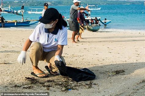 Footage Emerges Of Garbage And Polluted Seas After Tourists Return To Bali Daily Mail Online