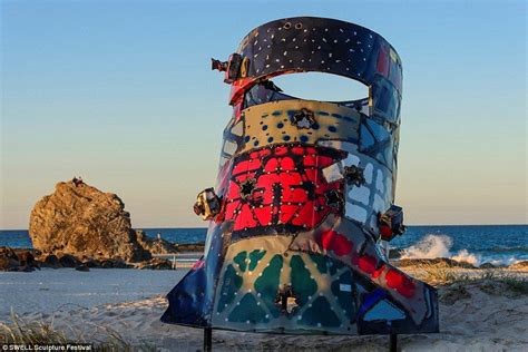 Swell Sculpture Festival Takes Over Surf And Sand Of The Gold Coast