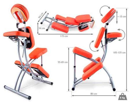 Massage Therapy Chair Of Aluminium