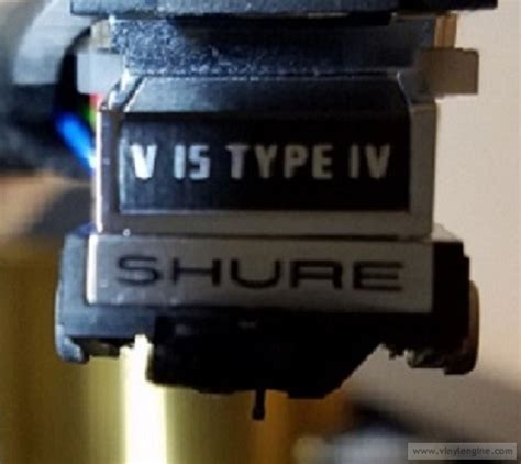 Vinyl Engine Shure V Type Iv Front View