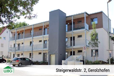 Wir informieren dich sobald eine passende immobilie 5 eigentumswohnungen in gerolzhofen gefunden und weitere 19 im umkreis. Wohnungsbaugenossenschaft Gerolzhofen eG - Wohnung, Garage ...
