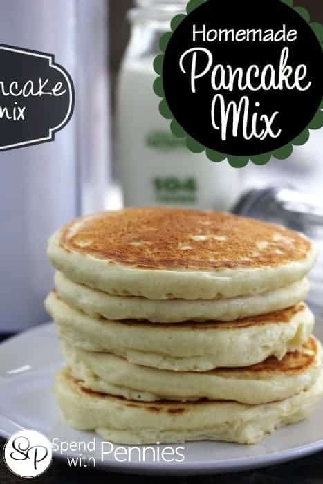 Homemade Pancake Mix Recipe So Easy Spend With Pennies