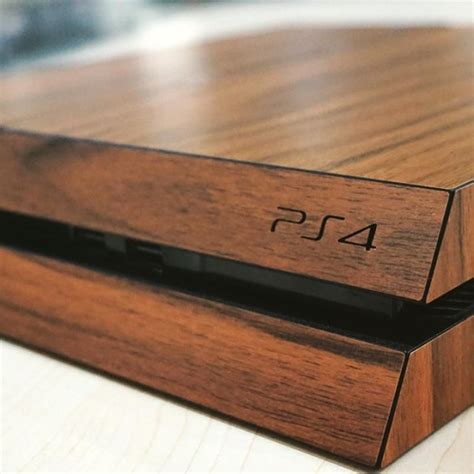 Dark Wood Ps4 Skin Ps4 Skins Playstation Playstation Tattoo