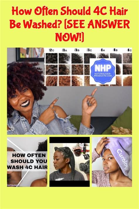 How to tell if you are over washing your hair. How Often Should 4C Hair Be Washed? Black Hair Care Tips ...