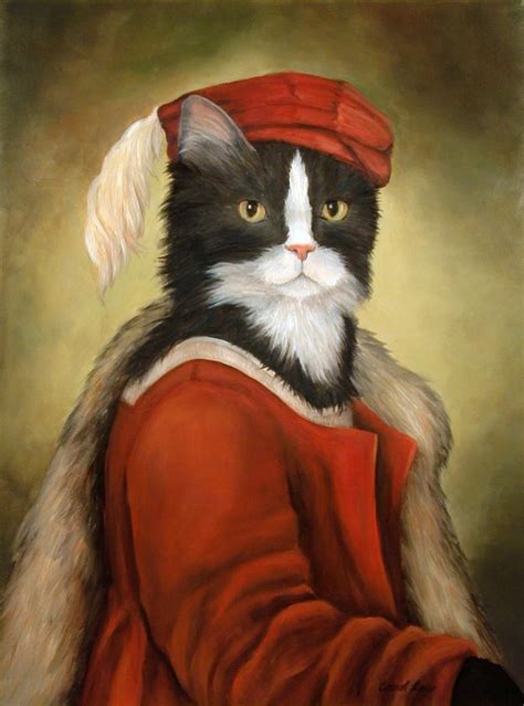 13 Awesome Pet Portraitists Cat Portraits Cat Art Cats Illustration