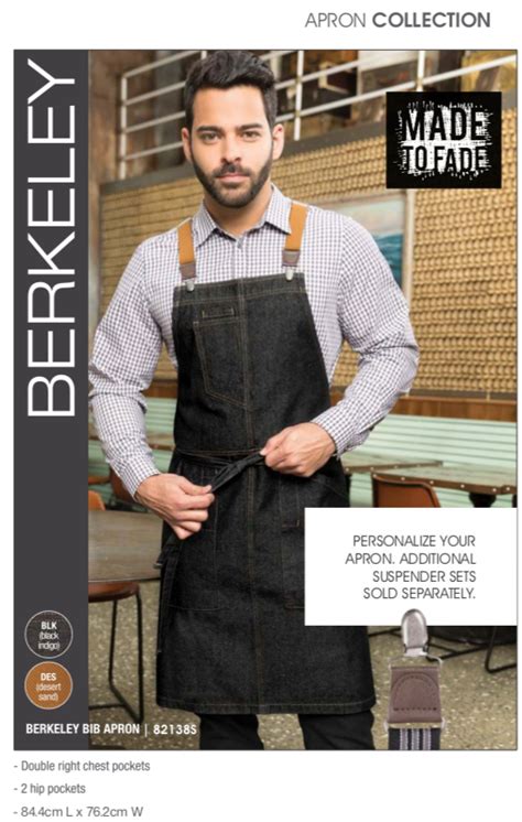 Just Arrive Berkley Aprons Corporate Clothing Safety