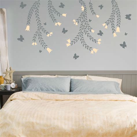 Butterflies And Vines Wall Decal