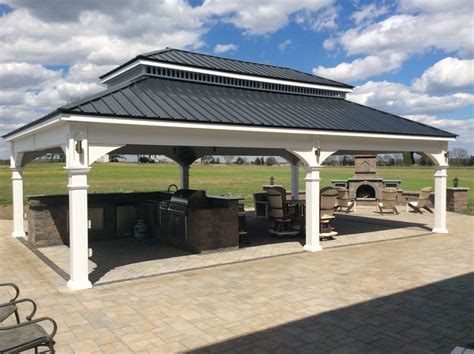 Pavilion Kits For Sale Nationwide Amish Outdoor Pavilion Builders