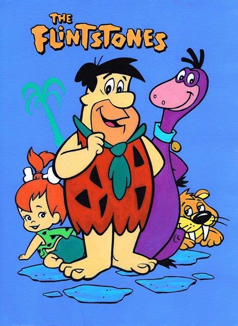 The Flintstones Flintstones Classic Cartoon Characters Old Cartoon