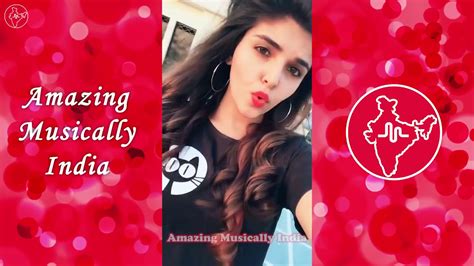 new ashi khanna musical ly 2018 the best musically compilation youtube
