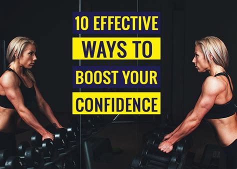 10 Effective Ways To Boost Your Confidence Revive Zone