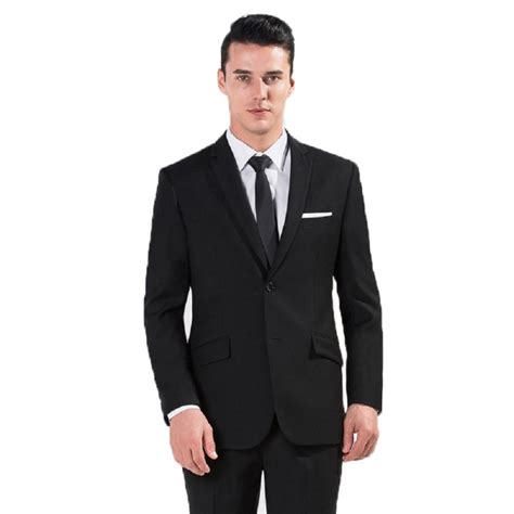 Jas Hitam Pria Jas Kantor Jas Eksklusif Jas Formal Fortunecloth Jas