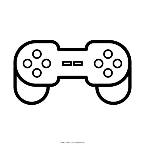 Gamepad Desenho Para Colorir Ultra Coloring Pages The Best