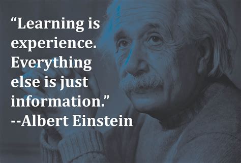 Learning Is Experience Everything Else Is Just Information Book