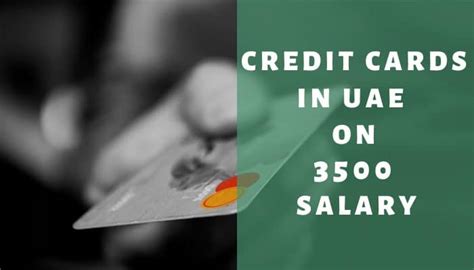Best Credit Cards In Uae On 3500 Salary Loans And Credit Cards In