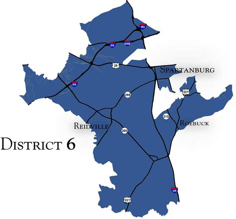 District 6 Spartanburg County Sc