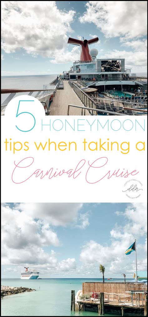 5 Tips For A Honeymoon On A Carnival Cruise Honeymoon Cruise