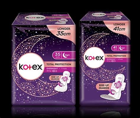 Kotex Malaysia Total Protection Overnight Pads With Wings