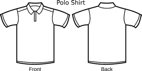 Pngtree provides millions of free png, vectors, clipart images and psd graphic resources for designers.| polo t shirt template - Clip Art Library
