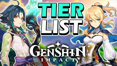 Genshin Impact V16 Tier List All Characters Ranked From Best To Worst
