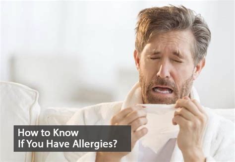 How To Know If You Have Allergies
