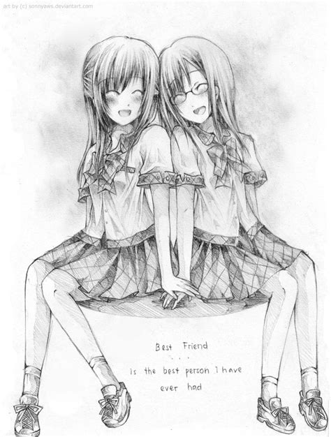 When you start out drawing manga there are a few pitfalls and. Best Friend Drawing at GetDrawings | Free download