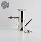 Pictures of Alessi Stainless Steel Espresso Maker