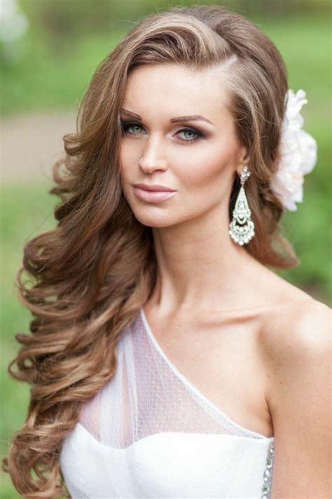 Brautfrisuren Offen Halboffen Oder Hochgesteckt 100 Hochzeitsfrisuren Long Bridal Hair