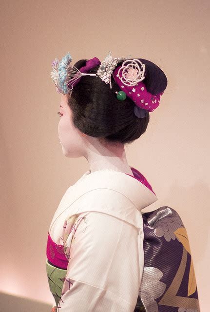 Full geisha wear wigs for banquets and special appearances. Geisha: Hair and Kanzashi Styles - Japan Powered