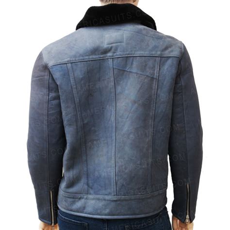 Mens Asymmetrical Leather Jacket