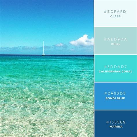 Paint Color Ocean Blue